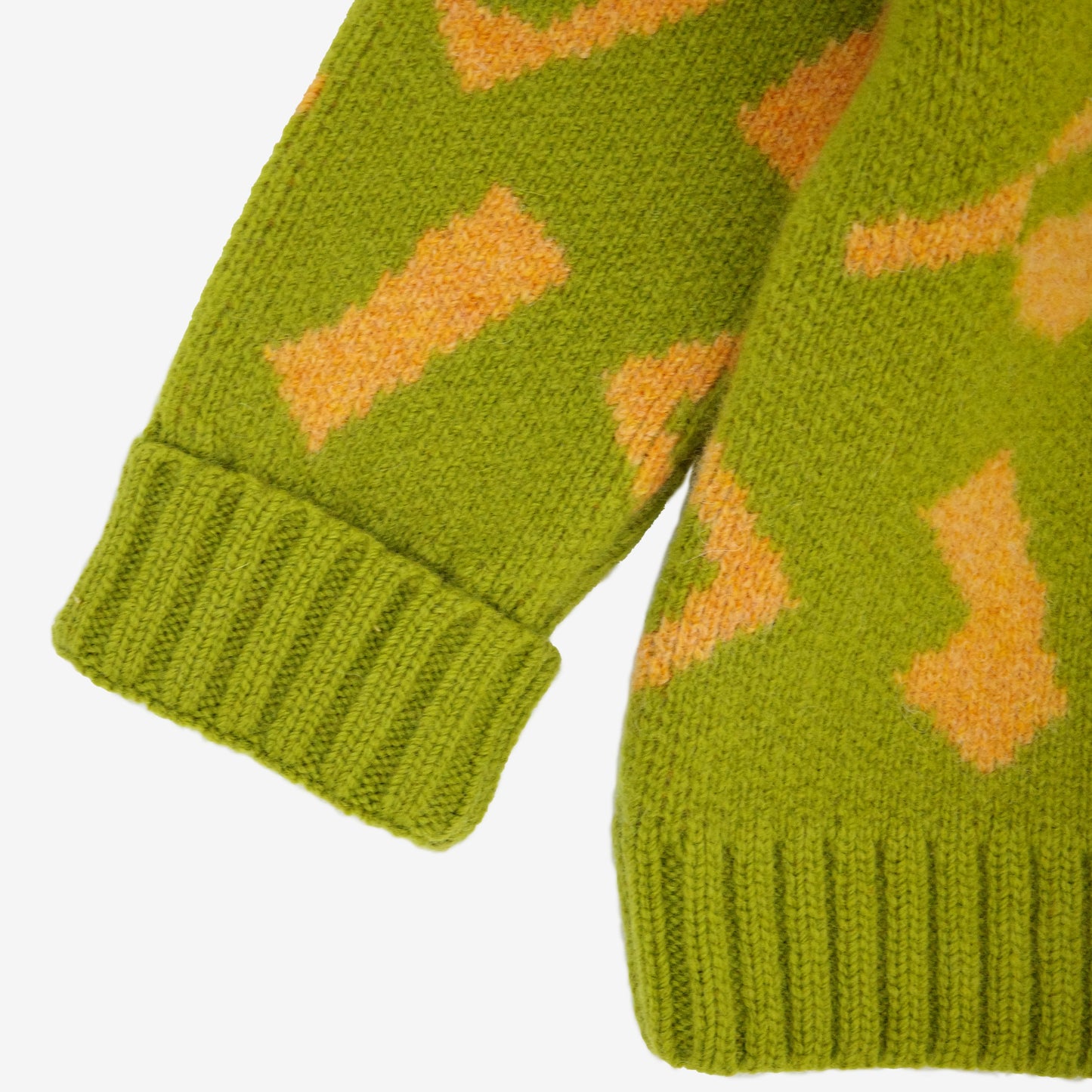 CUT AND STICK KID'S JUMPER - CITRUS